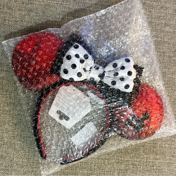 NWT Disney Parks Minnie France Ear Headband - Picture 7 of 9